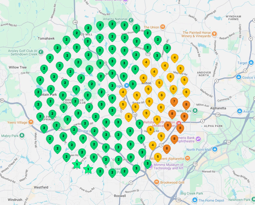 Roswell Georgia physical therapy clinic ranking after SEO optimization for sports rehabilitation near me